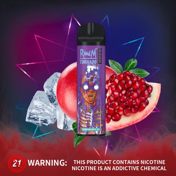 RANDM Tornado 8000 Puffs Disposable Vape Wholesale Lightweight Long-Lasting Vape - Afbeelding 4