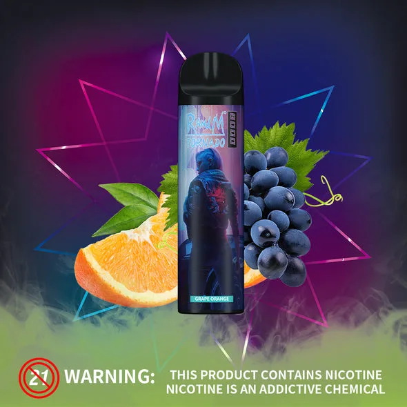 RANDM Tornado 8000 Puffs Disposable Vape Wholesale Lightweight Long-Lasting Vape - Afbeelding 16