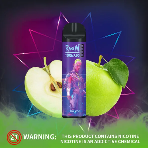 RANDM Tornado 8000 Puffs Disposable Vape Wholesale Lightweight Long-Lasting Vape - Afbeelding 14