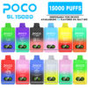 POCO SL 15000 Puffs usa e getta Vape all'ingrosso Grande capacità Design durevole 4