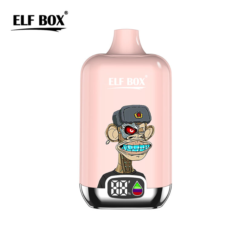 ELF BOX Digital 12000 Puffs Disposable Vape Wholesale – 12,000 Puffs, Digital Display, Rechargeable Design, Bulk Purchase 1