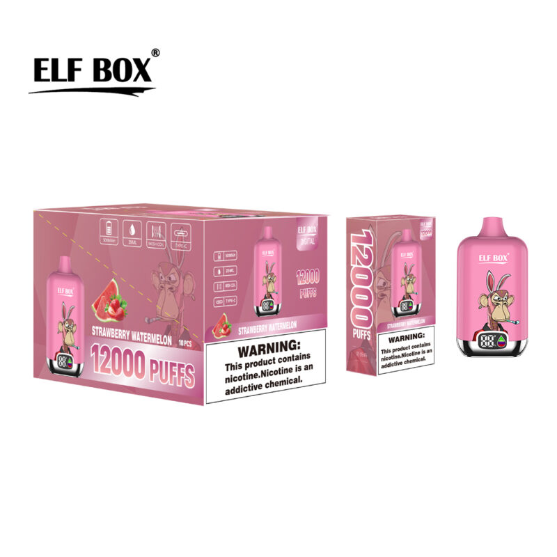 ELF BOX Digital 12000 Puffs Disposable Vape Wholesale – 12,000 Puffs, Digital Display, Rechargeable Design, Bulk Purchase - Image 42