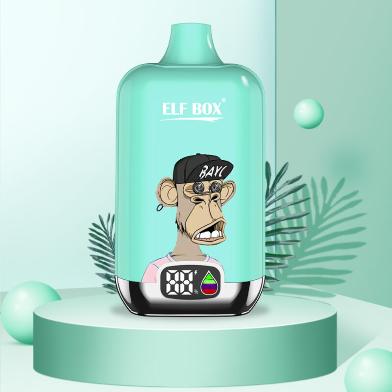 ELF BOX Digital 12000 Puffs Disposable Vape Wholesale – 12,000 Puffs, Digital Display, Rechargeable Design, Bulk Purchase - Image 4