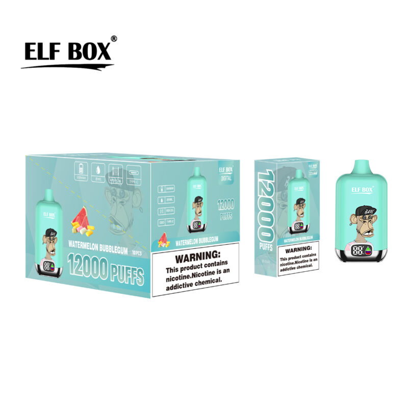 ELF BOX Digital 12000 Puffs Disposable Vape Wholesale – 12,000 Puffs, Digital Display, Rechargeable Design, Bulk Purchase - Image 41