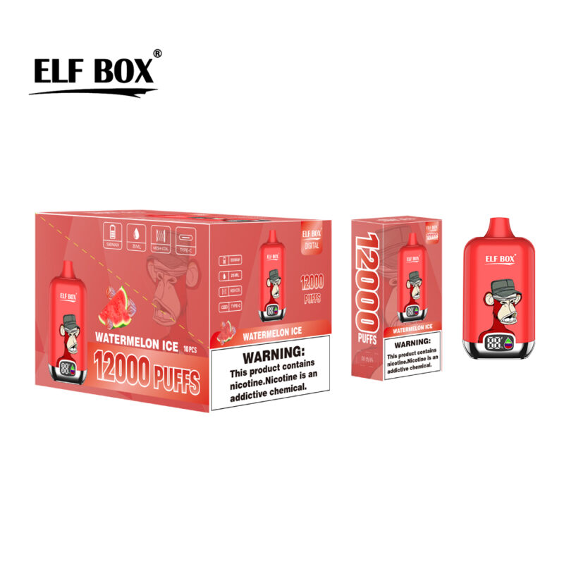 ELF BOX Digital 12000 Puffs Disposable Vape Wholesale – 12,000 Puffs, Digital Display, Rechargeable Design, Bulk Purchase - Image 40