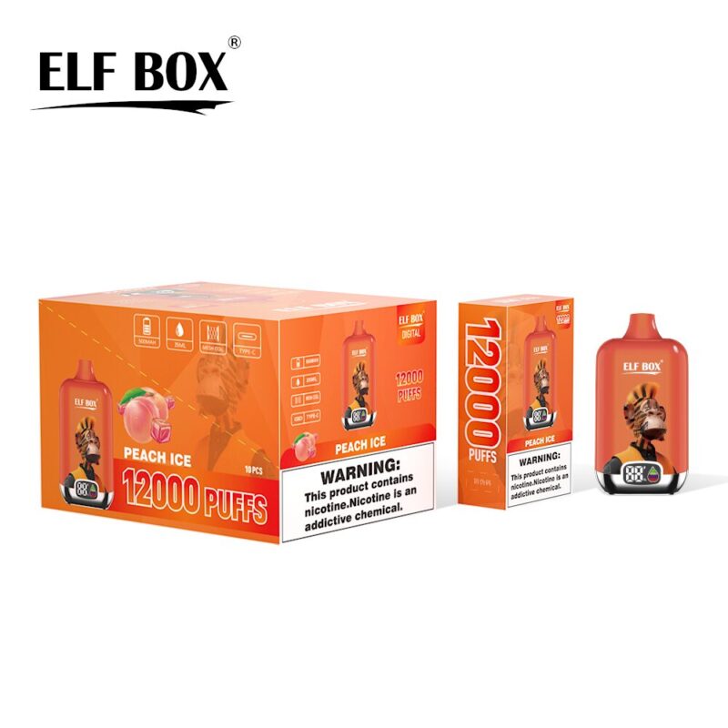ELF BOX Digital 12000 Puffs Disposable Vape Wholesale – 12,000 Puffs, Digital Display, Rechargeable Design, Bulk Purchase - Image 55