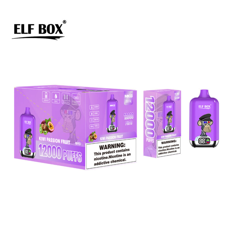 ELF BOX Digital 12000 Puffs Disposable Vape Wholesale – 12,000 Puffs, Digital Display, Rechargeable Design, Bulk Purchase - Image 54