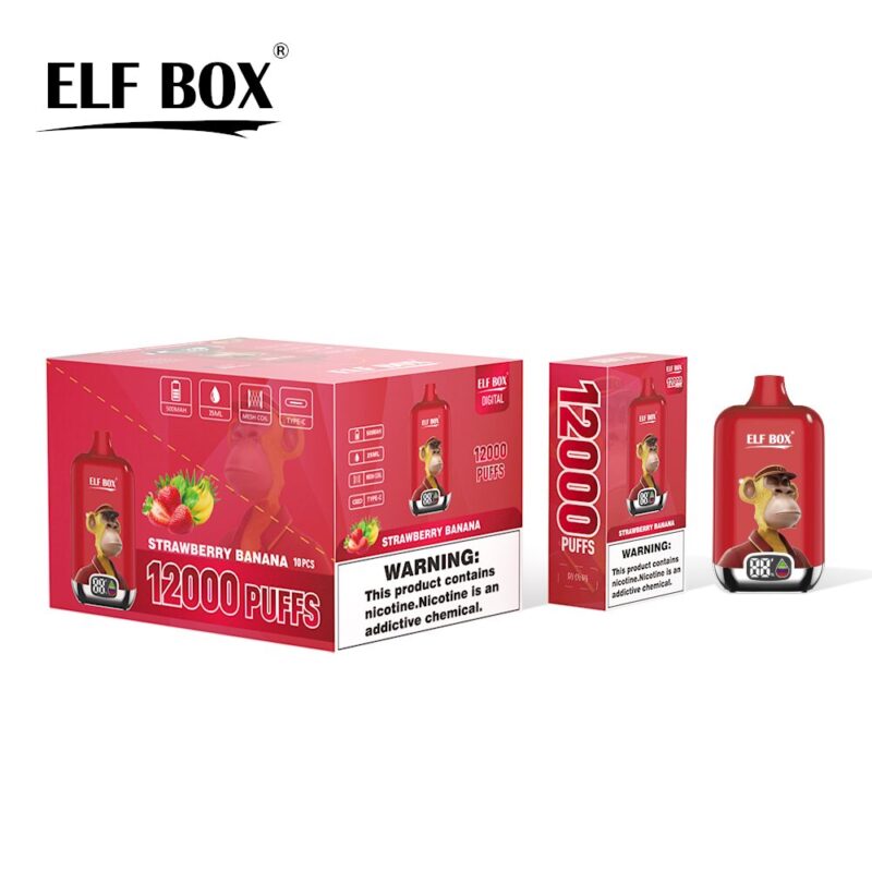 ELF BOX Digital 12000 Puffs Disposable Vape Wholesale – 12,000 Puffs, Digital Display, Rechargeable Design, Bulk Purchase - Image 53