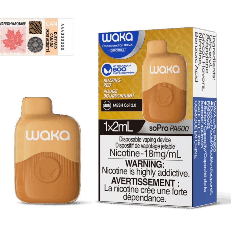 WAKA SoPro PA600 600 Puffs Disposable Vape Wholesale Durable Build Smooth Vapor Experience 6 WAKA SoPro PA600 600 Puffs Disposable Vape Wholesale Durable Build Smooth Vapor Experience - Image 3