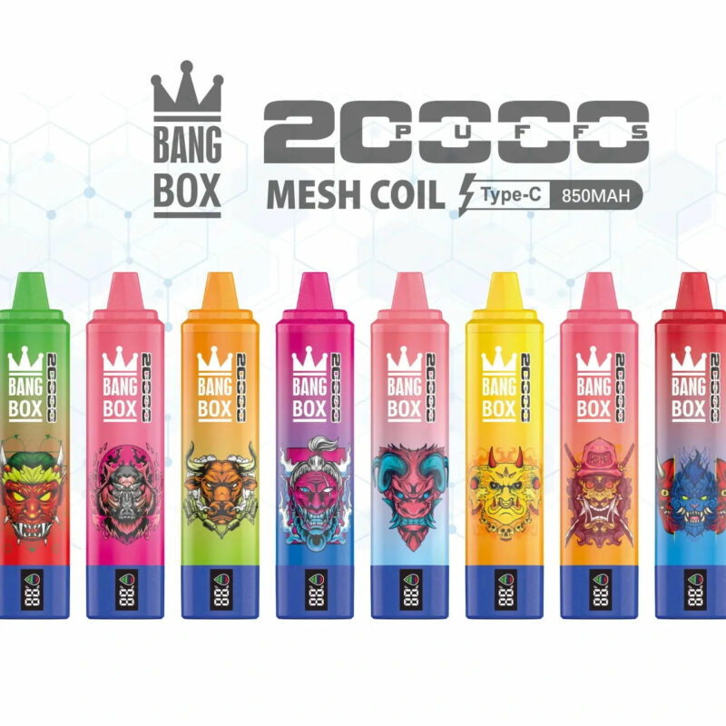 Bang Box 20000 Puff Disposable Vape Wholesale – Affordable Vape Solution, Compact Design, Long Battery Life - Image 2