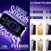 Elfbar FS18000 Disposable Pod Device Wholesale – 18,000 Puffs, Rechargeable, 12mL E-Liquid, Bulk Pods for Middle East and Pakistan 2