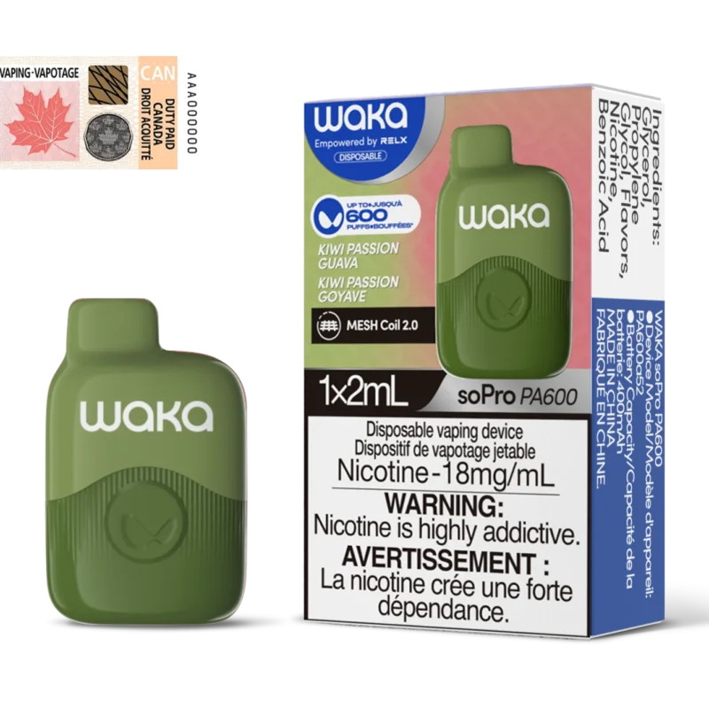 WAKA SoPro PA600 600 Puffs Disposable Vape Wholesale Durable Build Smooth Vapor Experience 7 WAKA SoPro PA600 600 Puffs Disposable Vape Wholesale Durable Build Smooth Vapor Experience - Image 4