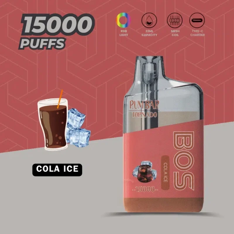 Rum Bar Tornado 15000 soffi monouso Vape all'ingrosso Ricaricabile Design compatto 7 Rum Bar Tornado 15000 Puffs Disposable Vape Wholesale Rechargeable Compact Design - immagine 2