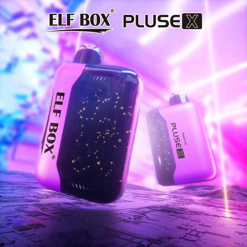 ELF BOX Pulse X 25000 Puffs Disposable Vape Wholesale – 25,000 Puffs, Dual Mesh Coil, High Capacity, Bulk Pods Available 1