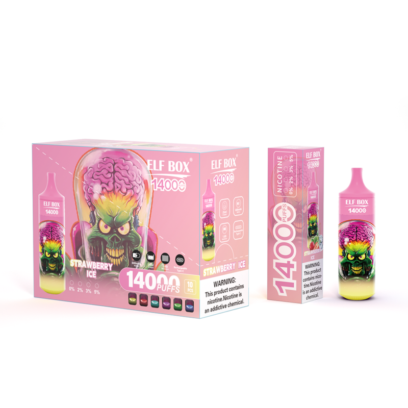 ELF BOX RGB14000 Pro Long-Lasting Disposable Vape Wholesale – 14,000 Puffs, RGB Features, 16mL Capacity, Bulk Ready - Image 25
