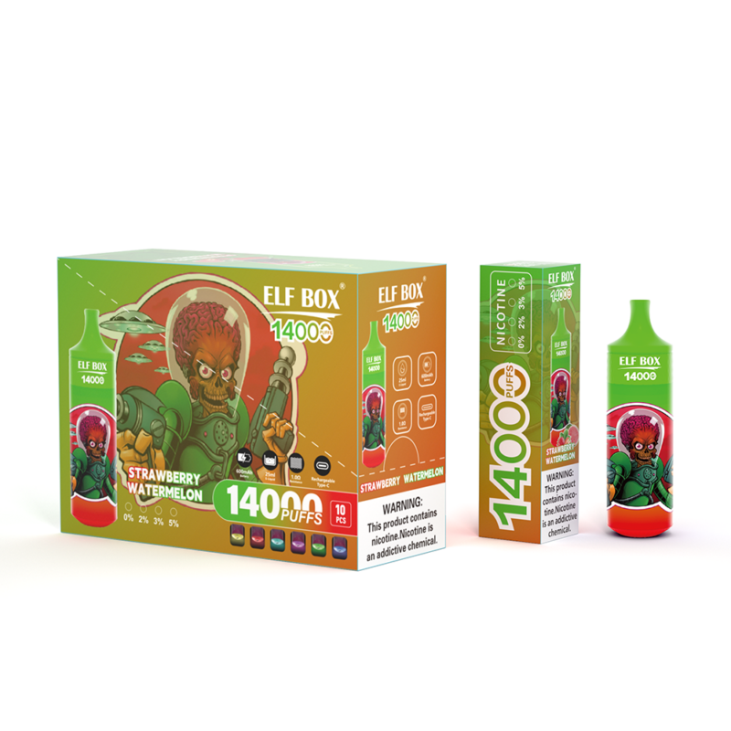 ELF BOX RGB14000 Puffs Disposable Vape Wholesale – 14,000 Puffs, RGB Lighting, 16mL Tank, Bulk Disposable Vapes – Image 33