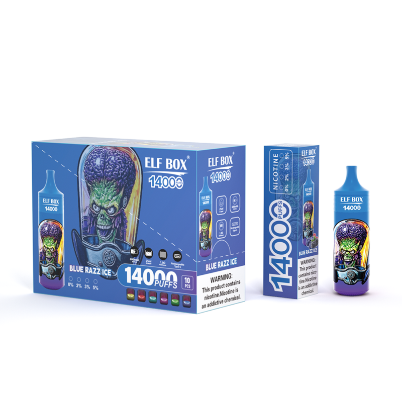 ELF BOX RGB14000 Puffs Disposable Vape Wholesale – 14,000 Puffs, RGB Lighting, 16mL Tank, Bulk Disposable Vapes – Image 31