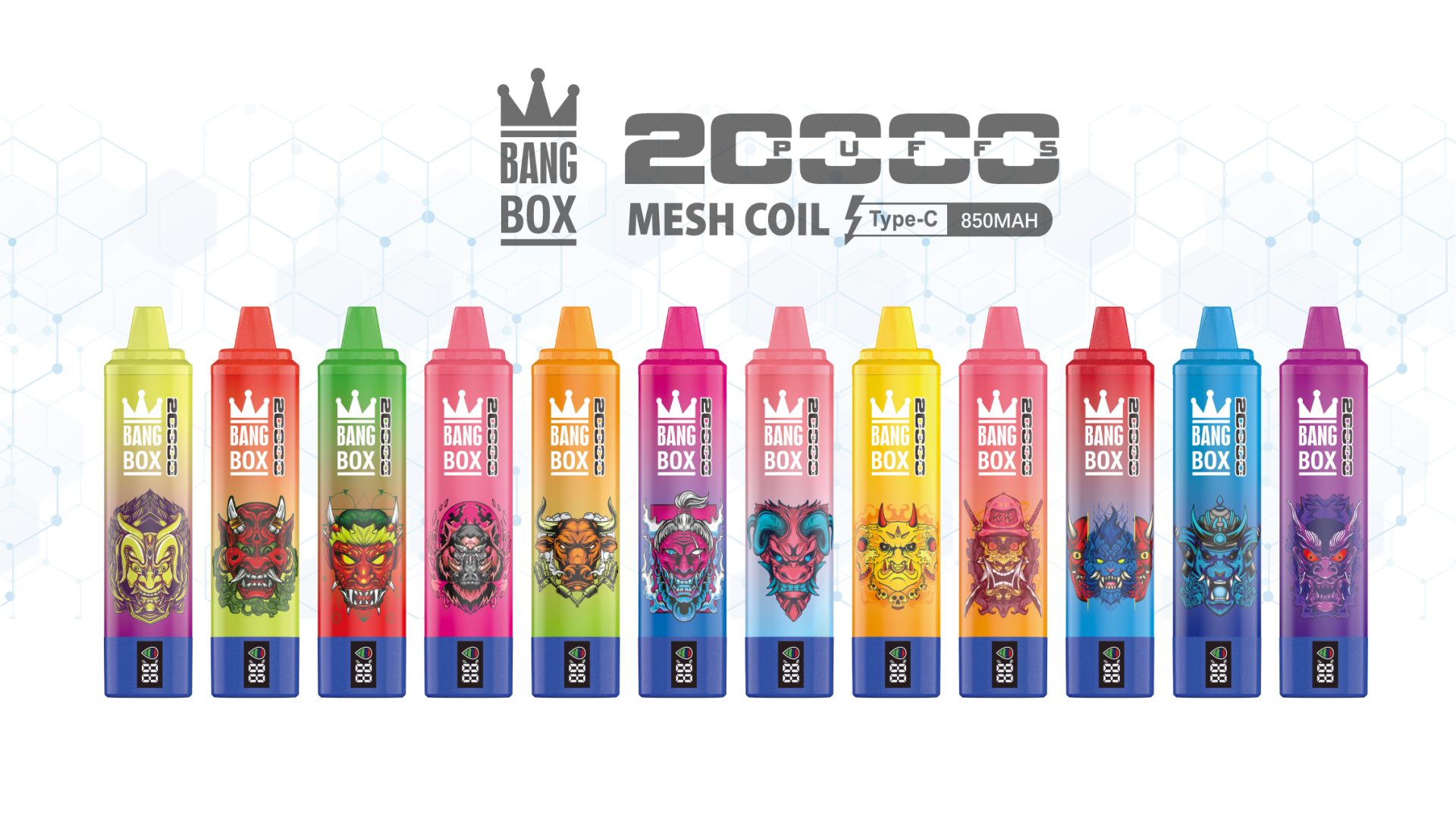Bang Box 20000 boccate Penna da Vapore usa e getta 28